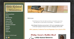 Desktop Screenshot of biblerelatedministries.org
